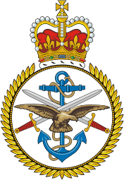 British Armed Forces Combined Services Badge Sticker  MC Graphic Decals