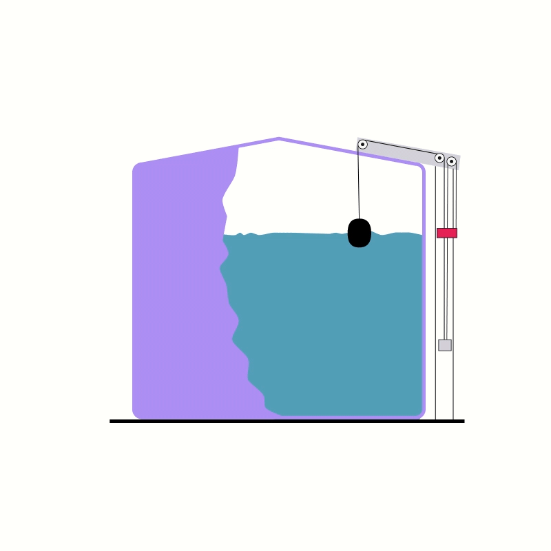 Original Liquidator Water Tank Level Gauge