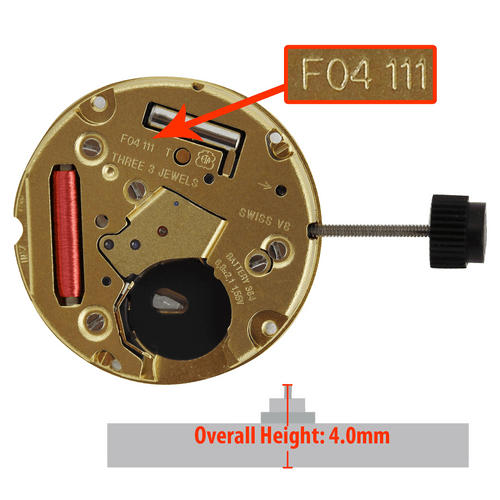 Replacement ETA Quartz Watch Movements