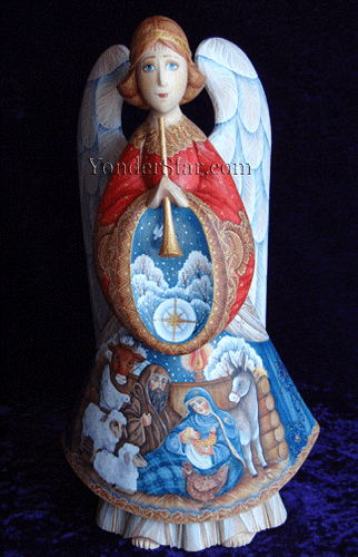 14" Angel of the Nativity G DeBrekht Signature Masterpiece Collection Ltd Edition