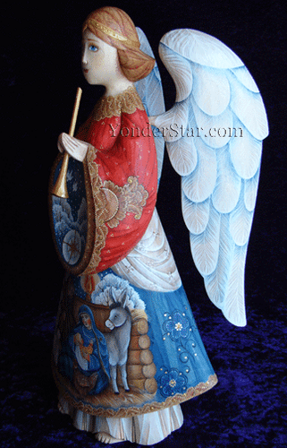 14" Angel of the Nativity G DeBrekht Signature Masterpiece Collection Ltd Edition