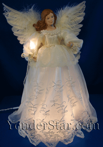 14.5" Lighted Angel Tree Topper