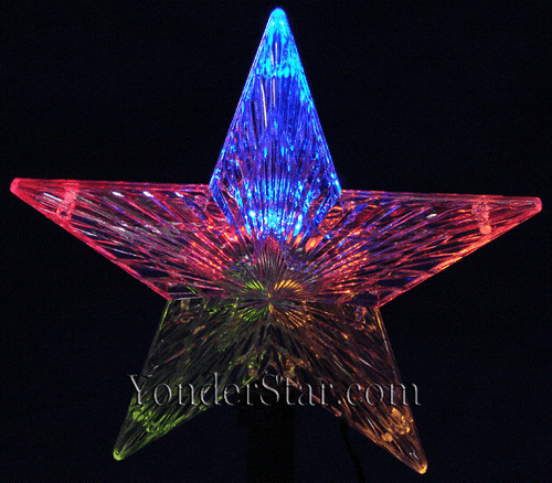 8.5" Star Tree Topper LED Lights