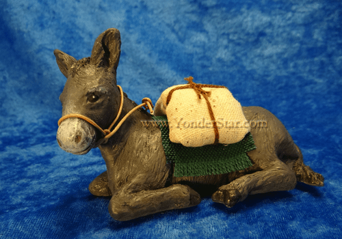 Donkey Seated - Hestia Companions Nativity Animal