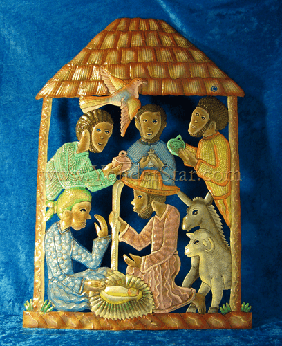 Three Kings Nativity Wall Art - Haiti Fair Trade