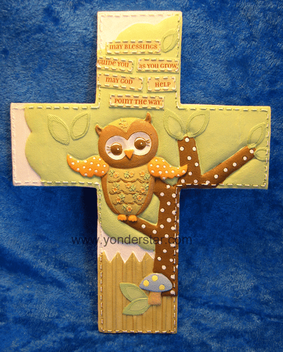 May God Point the Way Child's Cross